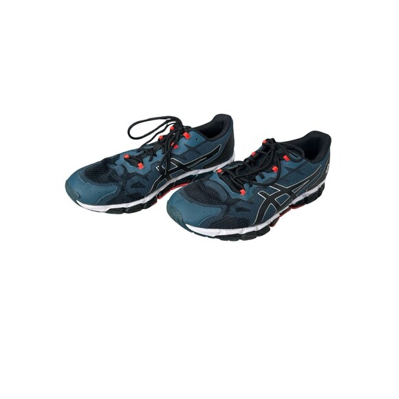 ASICS Gel Quantum 360 6 Running Shoes Mens 13 Blue Black Red Athletic 1021A337 main image 5